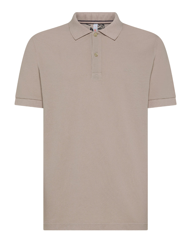SUN68 UOMO POLO COLD DYE STONE SS 25
