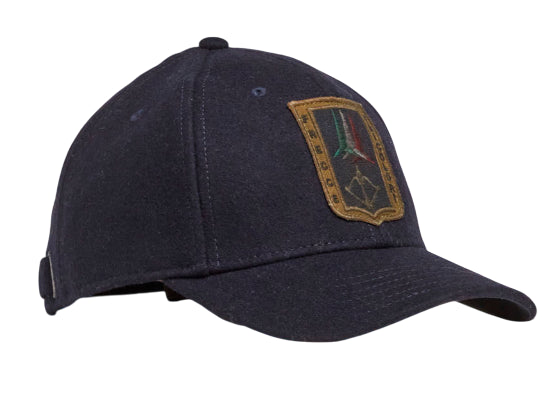 AERONAUTICA MILITARE CAPPELLINO FRECCE TRICOLORI IN PANNO BLU NAVY