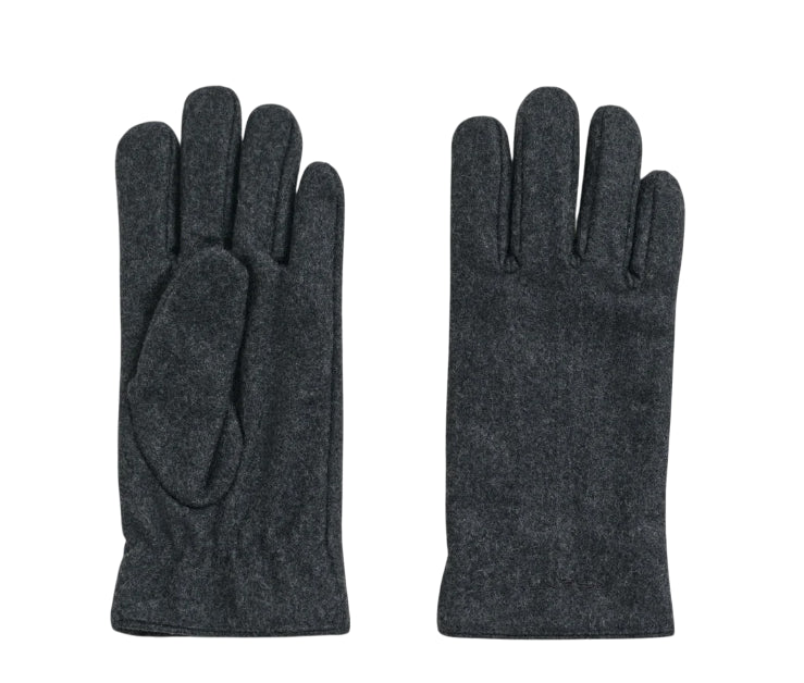 GANT GUANTI UOMO MELTON COLORE GRIGIO ANTRACITE
