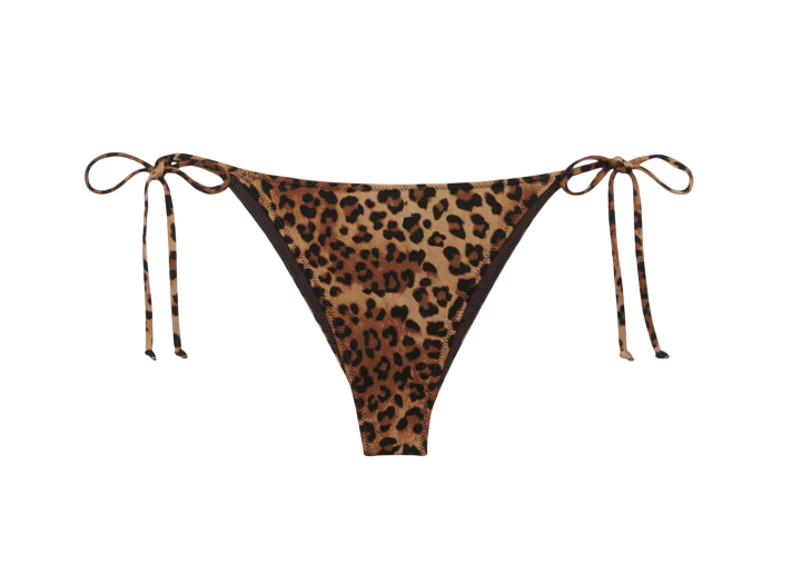 MC2 SAINT BARTH BIKINI SLIP CON STAMPA ANIMALIER