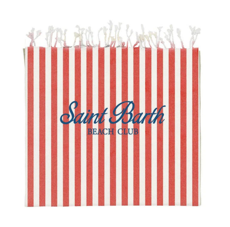 MC2 SAINT BARTH TELO MARE FOUTAS LIGHT N-STRIPES ROSSO
