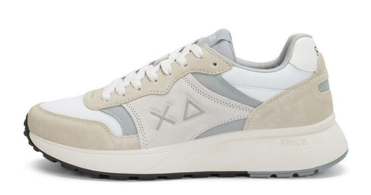 SUN68 SNEAKERS UOMO SUN DADDY BIANCO