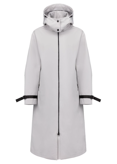 PEOPLE OF SHIBUYA PARKA IMPERMEABILE MEGUMI COLORE GREY