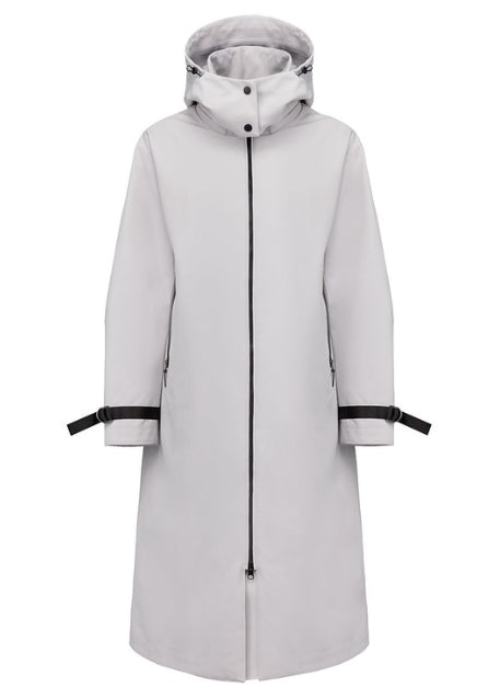 PEOPLE OF SHIBUYA PARKA IMPERMEABILE MEGUMI COLORE GREY