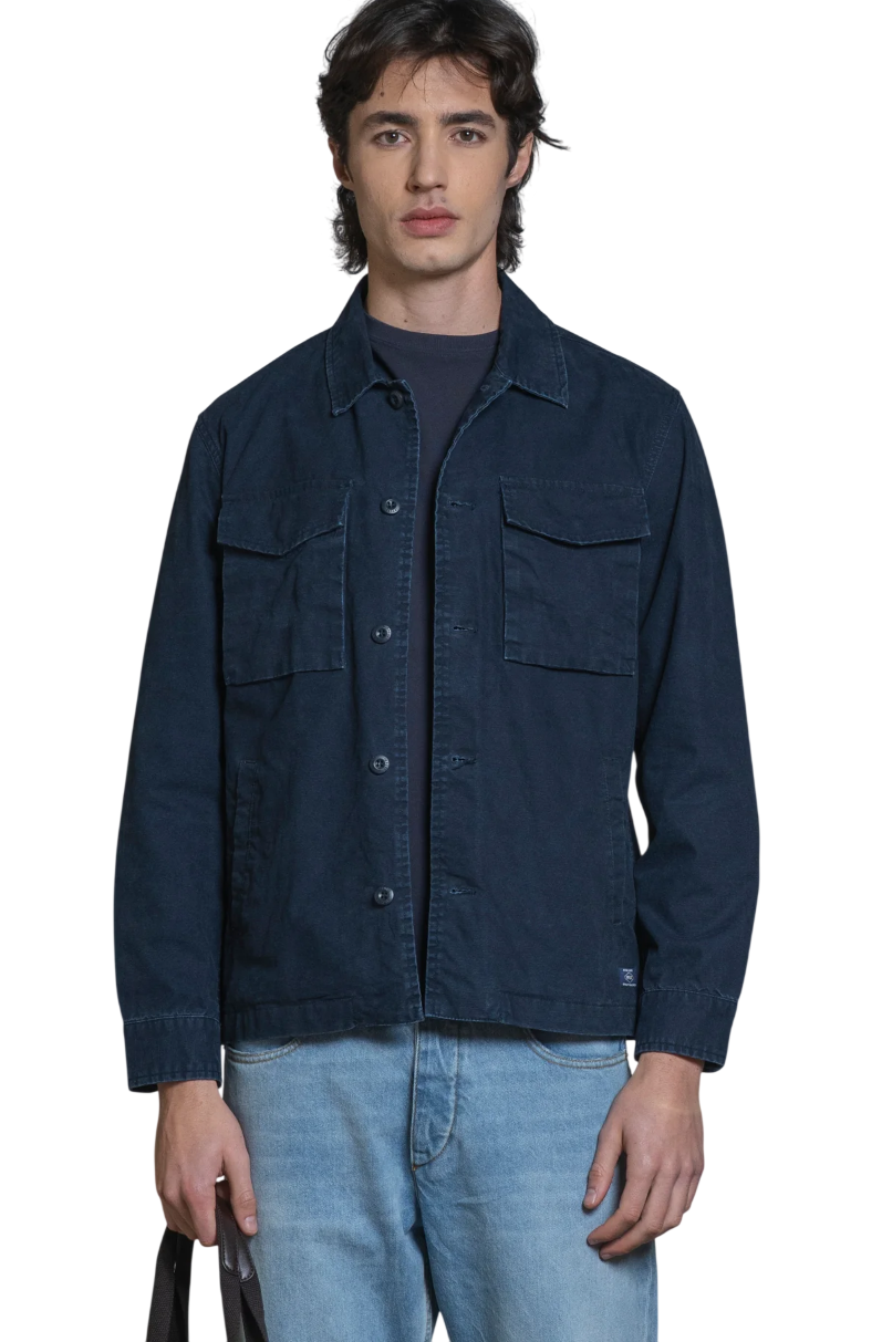 IMPURE GATOR OVERSHIRT JACKER COTTON BLU