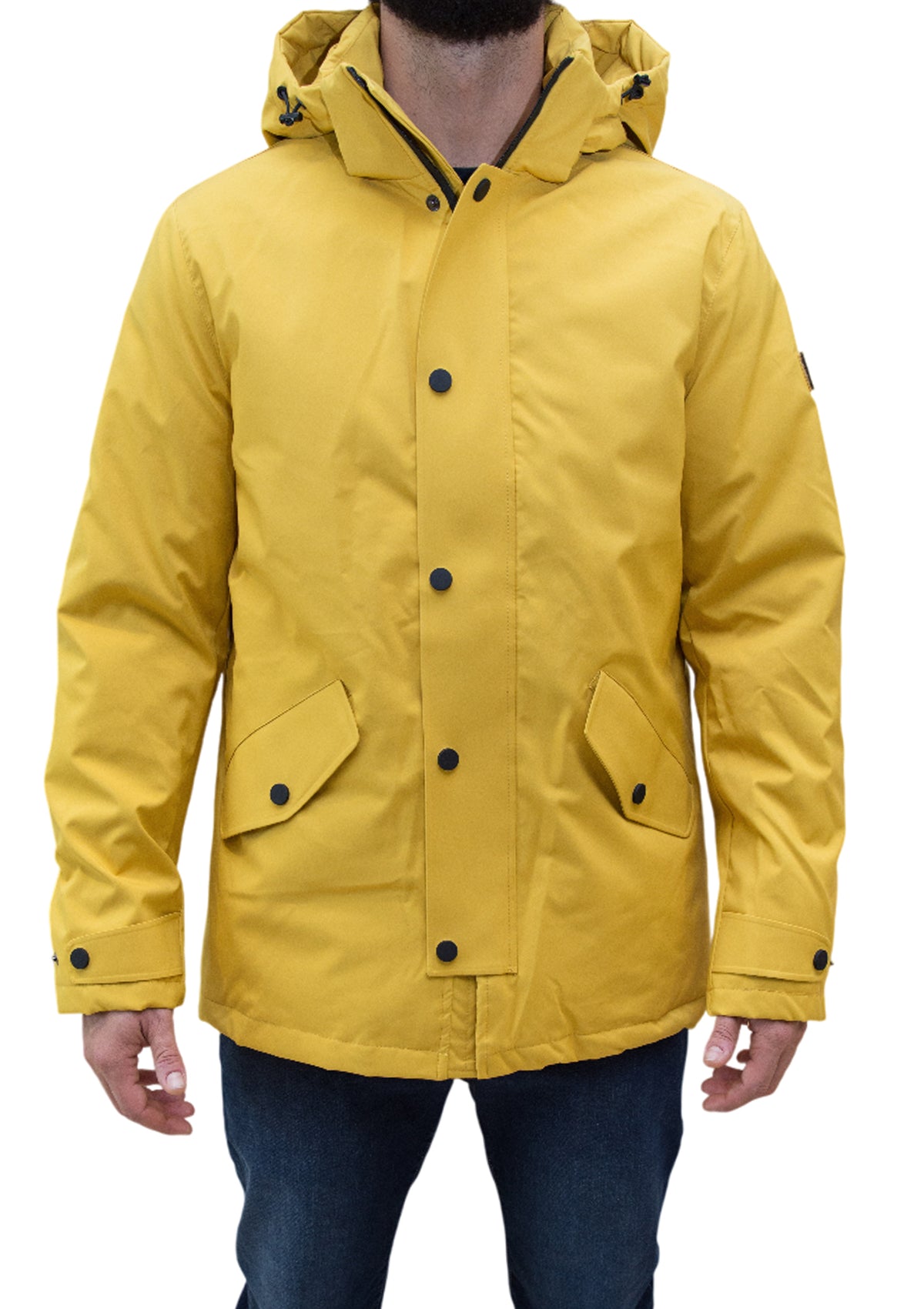 MARK MIDOR GIUBBOTTO MODELLO TRENCH COLORE GIALLO