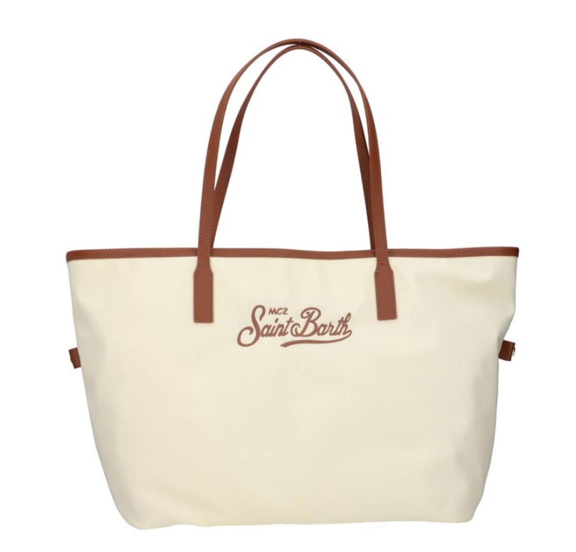 MC2 SAINT BARTH BORSA CITY REGULAR NYLON BIANCO