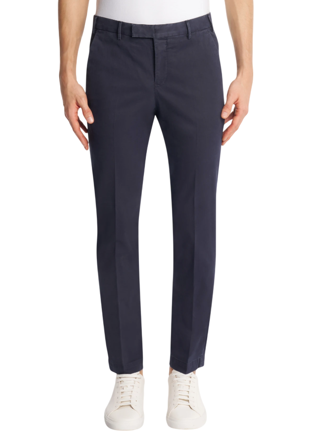 PT01 PANTALONI MASTER IN COTONE COLORE NAVY