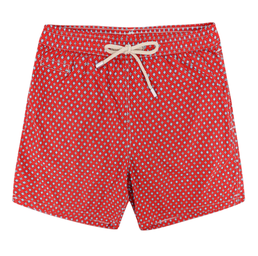 MC2 SAINT BARTH COSTUME MARE LIGHTING MICRO FANTASIA JOYFULL ROSSO