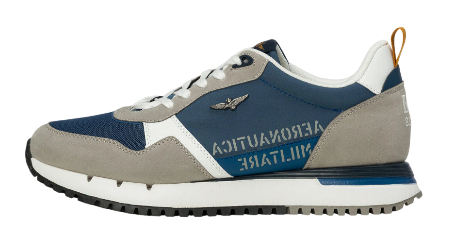 AERONAUTICA MILITARE SNEAKERS UOMO SC283CT3544 GREY BLU