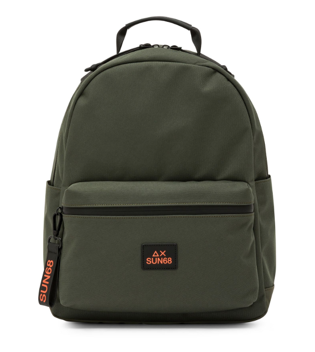 SUN68 ZAINO IN NYLON Y36105 VERDE MILITARE