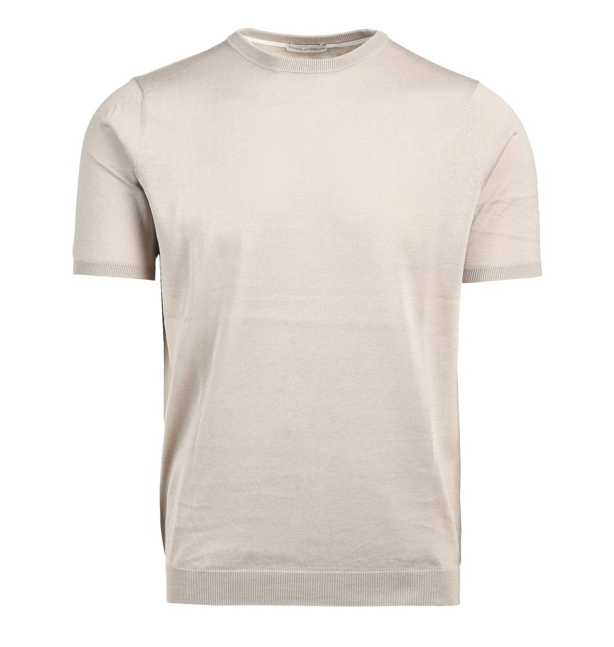 T-SHIRT IN MAGLIA SABBIA