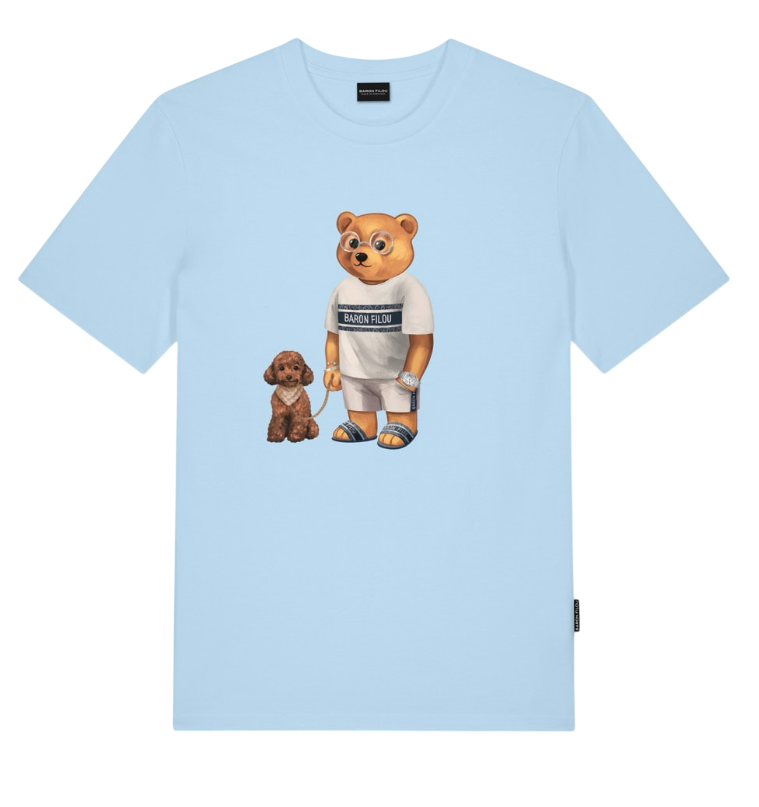 BARON FILOU MAGLIETTA FILOU CLXV. LIGHT BLUE