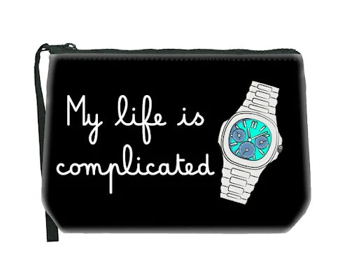 MC2 SAINT BARTH POCHETTE ALINE LIFE COMPLICATED NERO