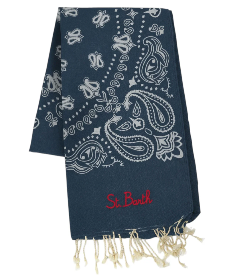 MC2 SAINT BARTH TELO MARE FOUTAS BANDANNA 61 BLU