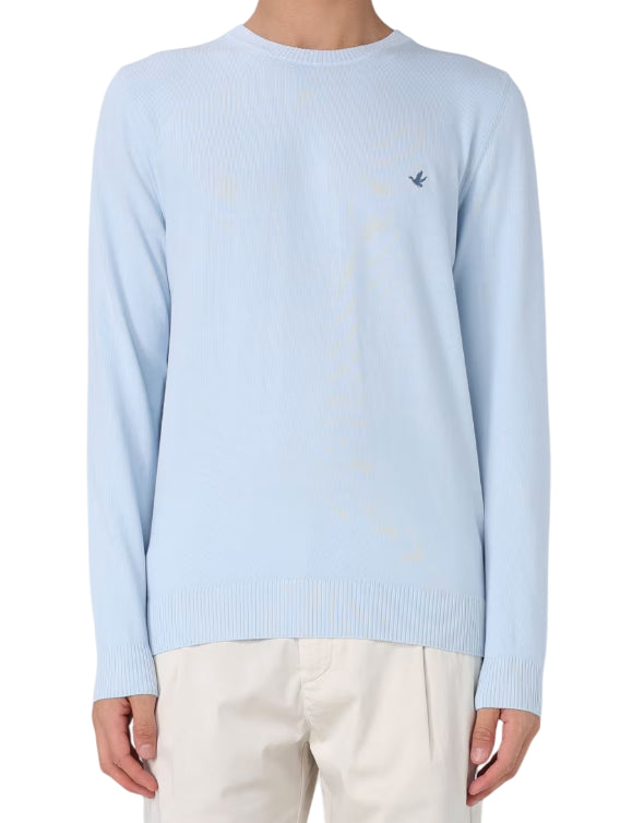 BROOKSFIELD MAGLIA GIROCOLLO COTONE COLORE CARTA DA ZUCCHERO