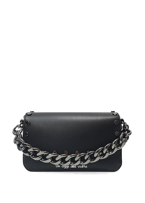 LE PANDORINE POCHETTE BAGUETTE OGGI BLACK