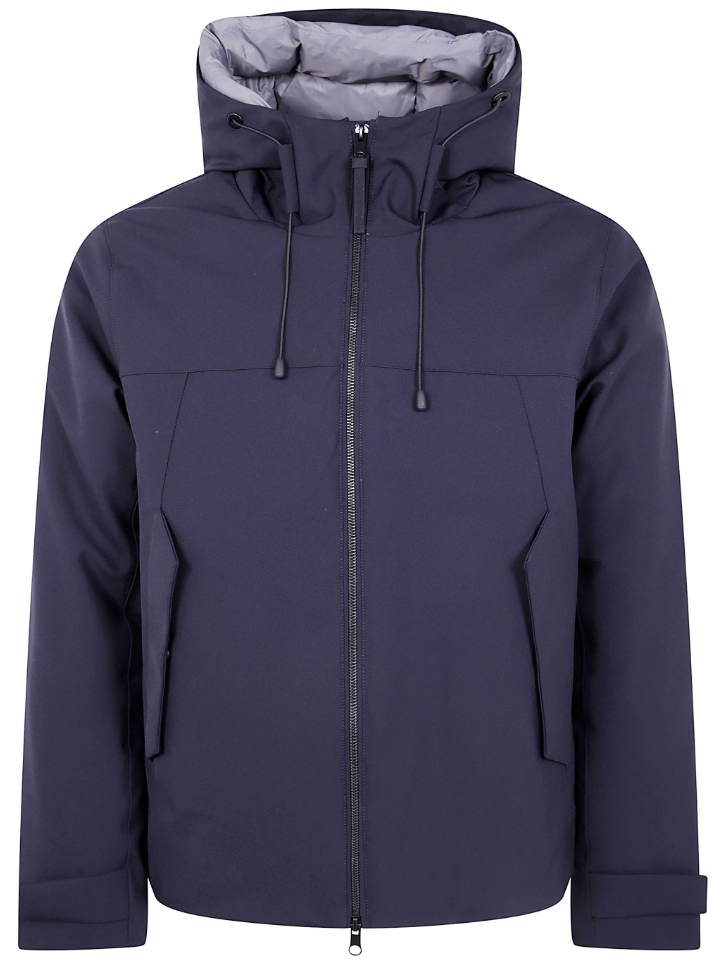 PEOPLE OF SHIBUYA GIUBBOTTO CON CAPPUCCIO HANEDA BLU NAVY