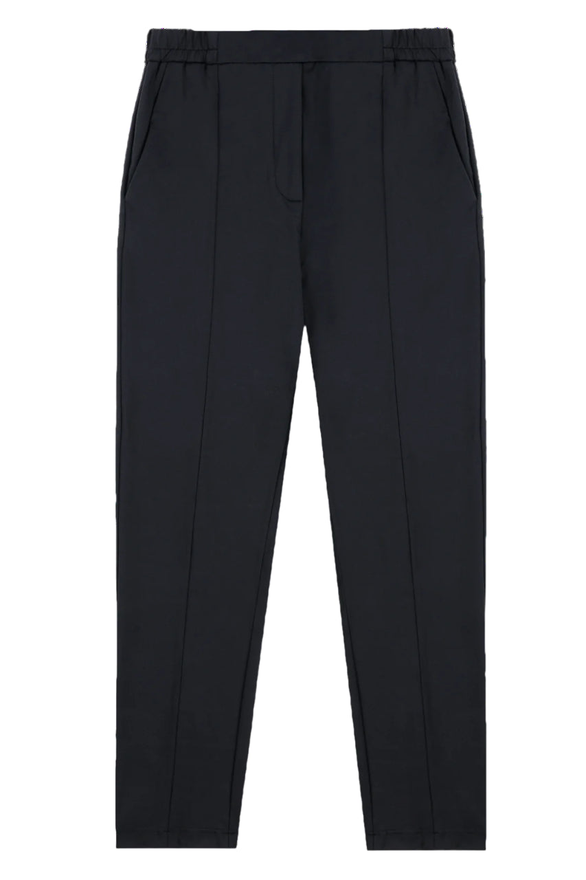 PEOPLE OF SHIBUYA PANTALONI IN TECH STRETCH IZUMI NAVY BLUE  DETTAGLI: