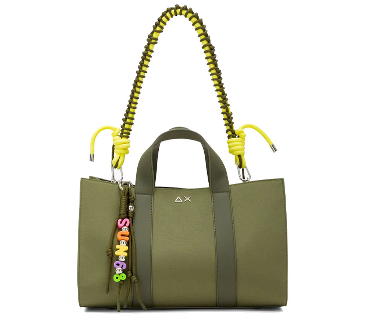 SUN68 MINI BAG EVERYDAY COLORE VERDE MILITARE SCURO