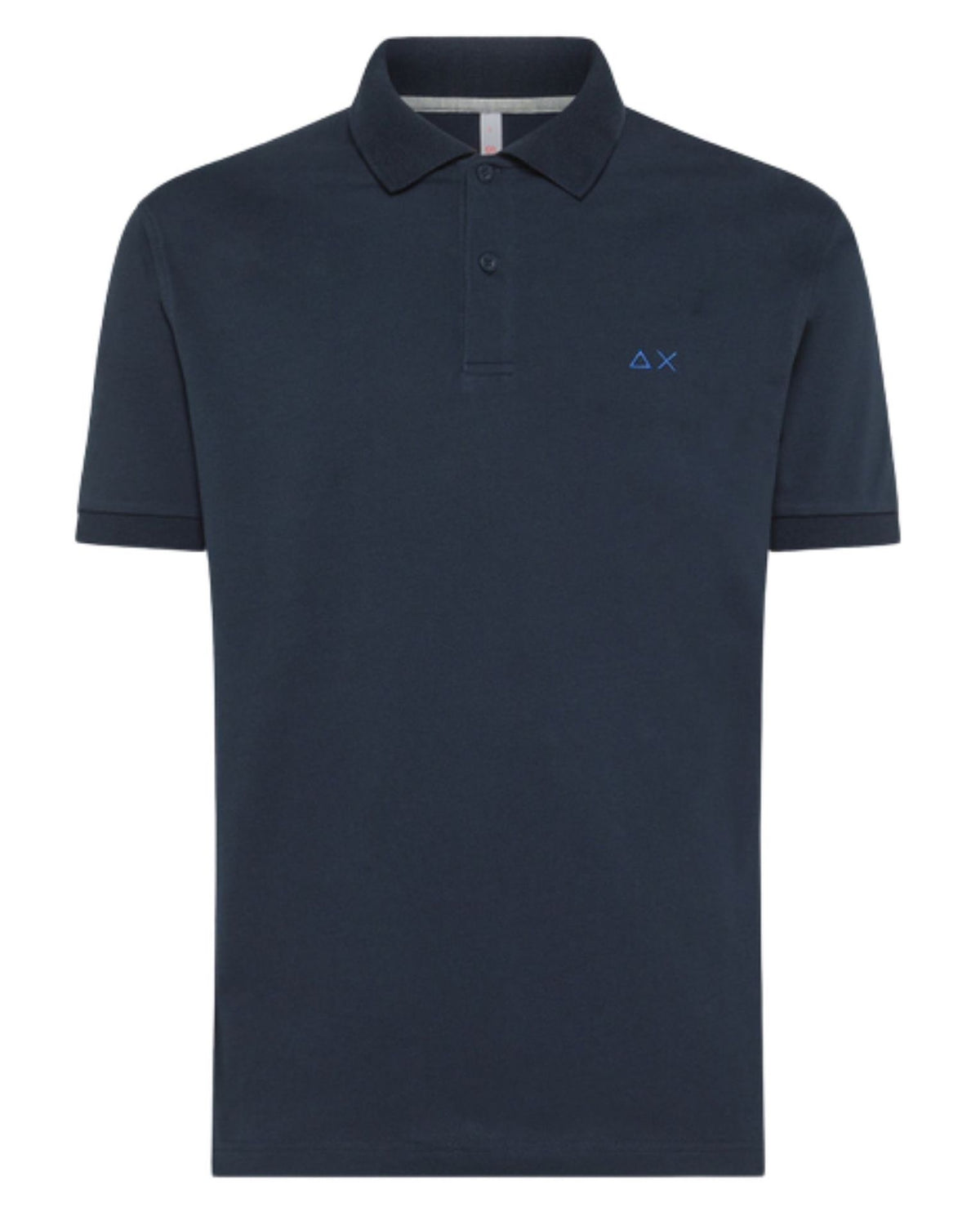 SUN68 POLO UOMO SOLID REGULAR NAVY BLU