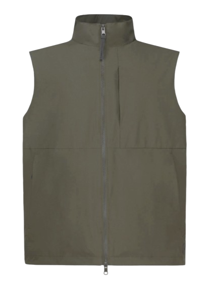 PEOPLE OF SHIBUYA ICHI PM931 GILET GREEN