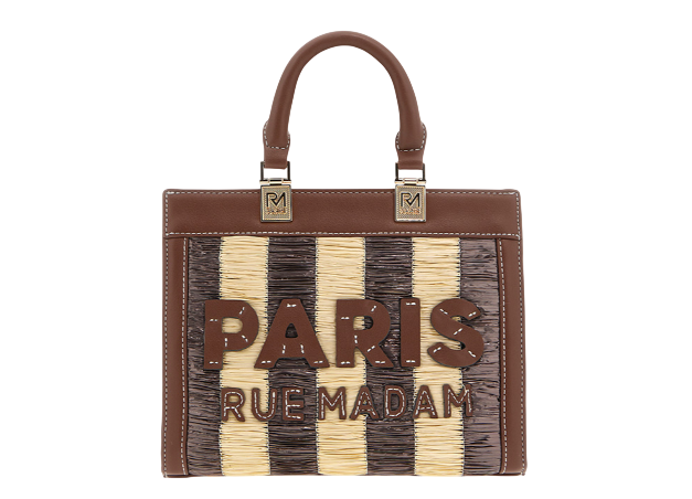RUE MADAME TANGERI MINI TOTE IN ECOPELLE