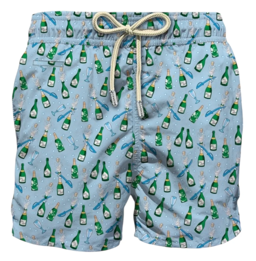 MC2 SAINT BARTH COSTUME DA MARE HAPPY SABRAGE 30 CELESTE