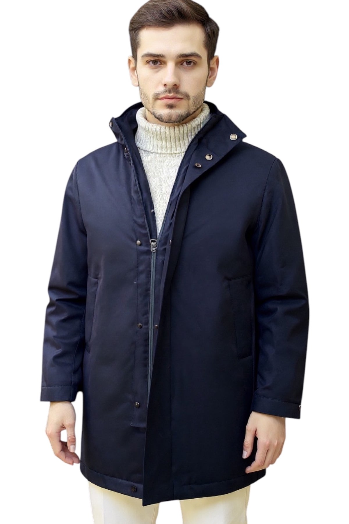 MARK MIDOR GIACCONE TERMICO COLORE BLU