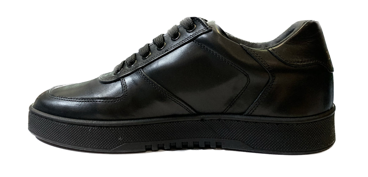 MARK MIDOR SNEAKERS IN PELLE NERO