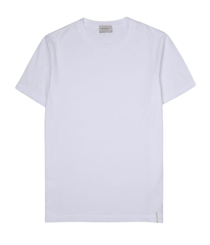 BROOKSFIELD T-SHIRT IN JERSEY DI COTONE WHITE
