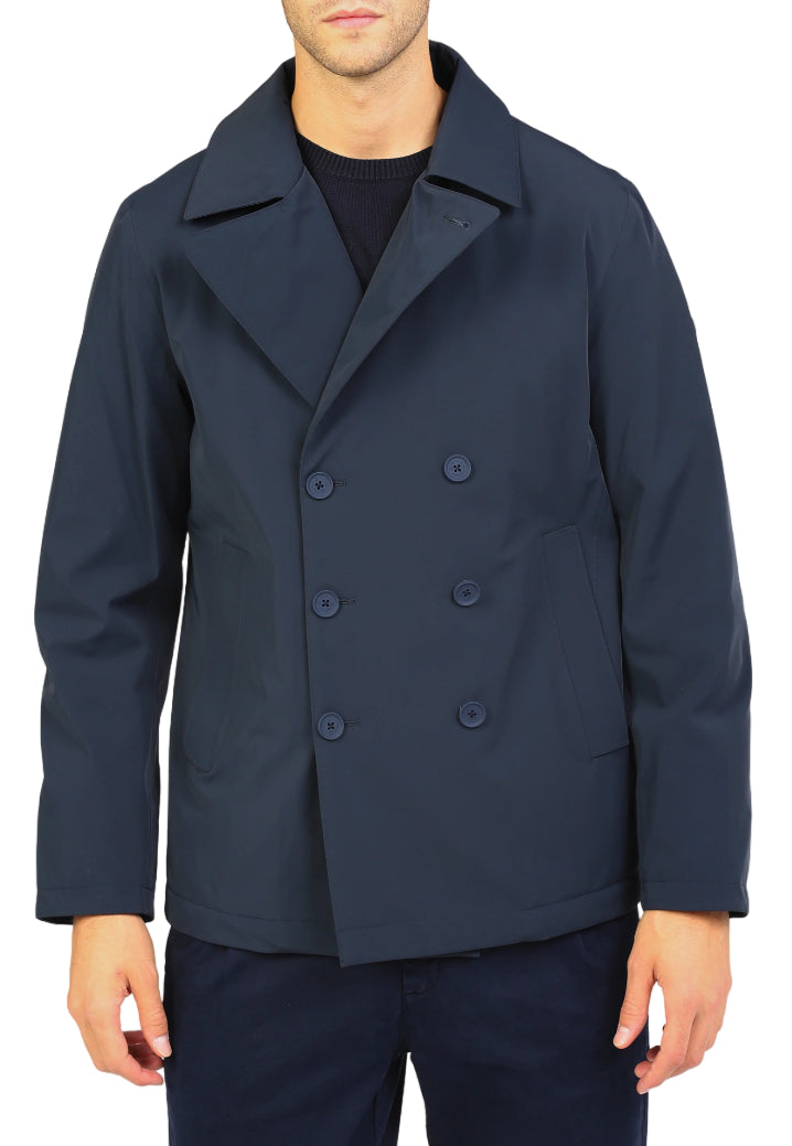 PEOPLE OF SHIBUYA TRENCH AGORDO BLU NAVY