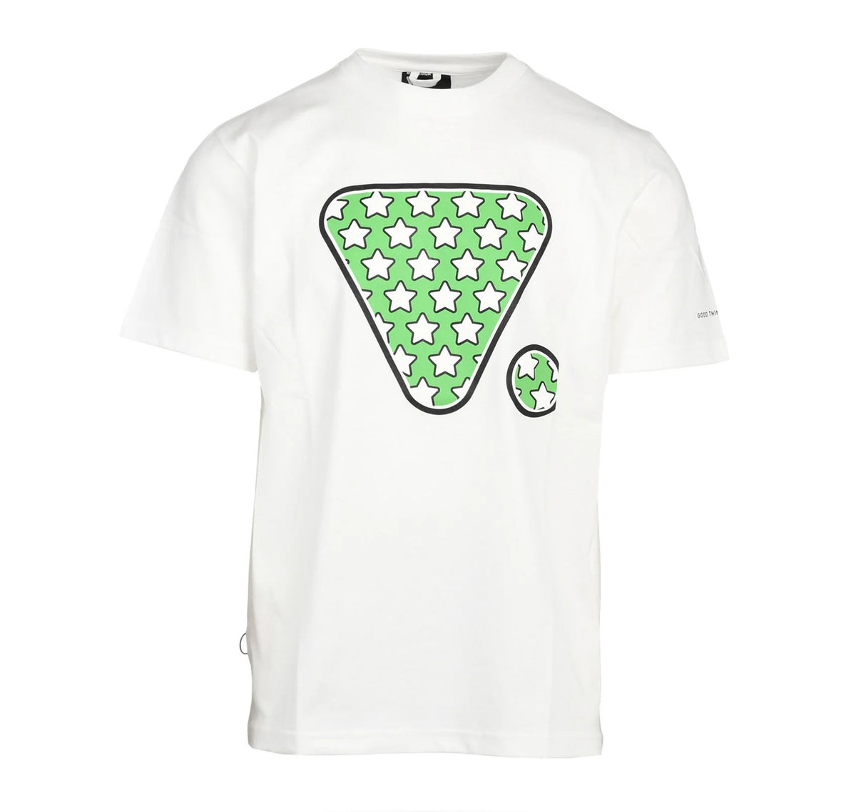 VALVOLA T-SHIRT MAXI LOGO COLORE BIANCO & VERDE