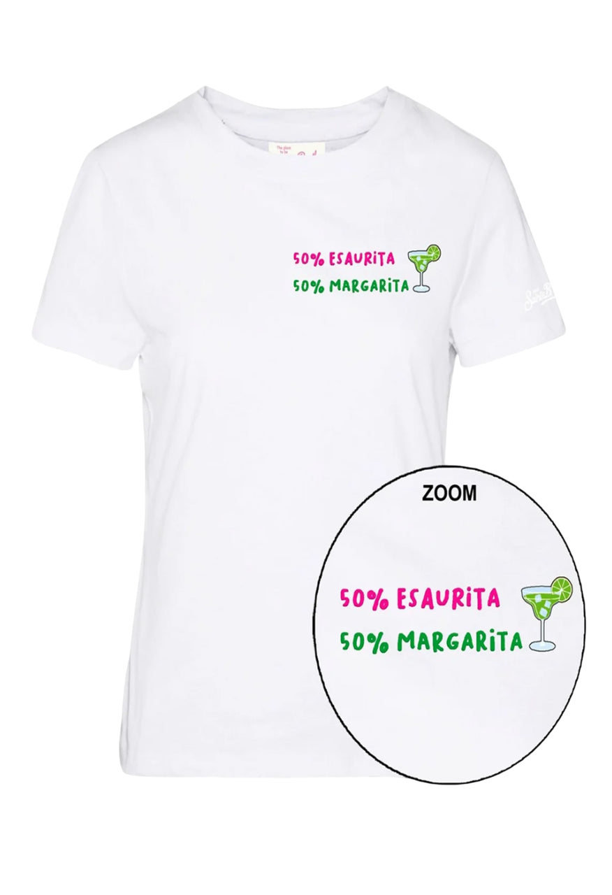 MC2 SAINT BARTH T-SHIRT DONNA EMILIE ESAURITA MARGARITA