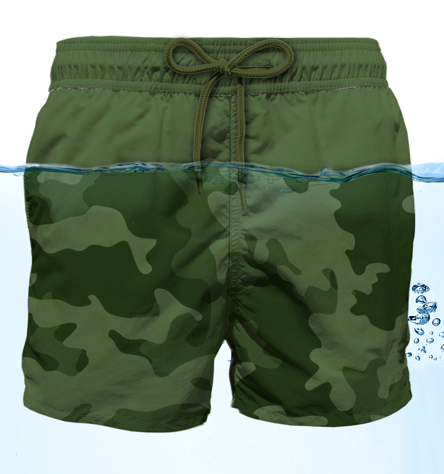 MC2 SAINT BARTH BOXER MARE LIGHTING MAGIC VERDE MIMETIC