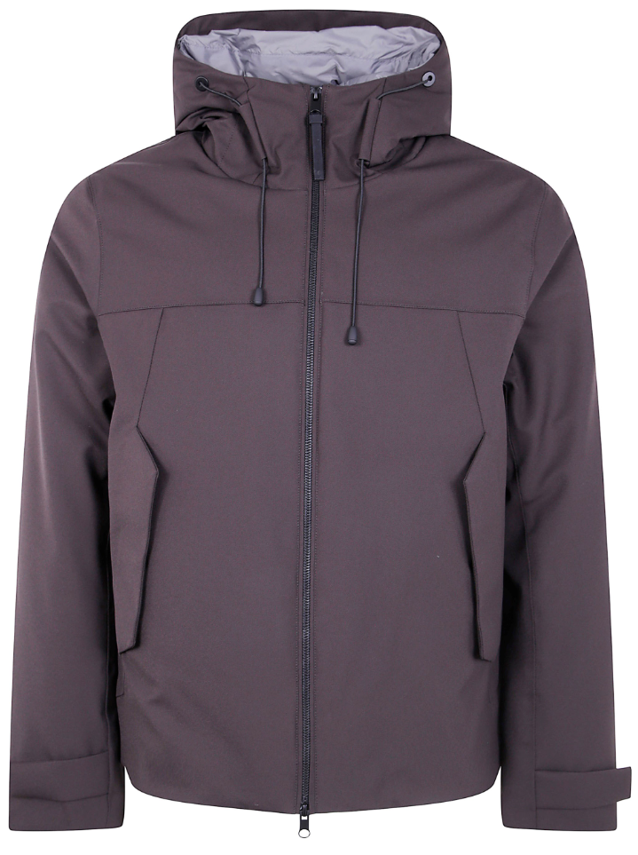 PEOPLE OF SHIBUYA GIUBBOTTO CON CAPPUCCIO HANEDA BROWN