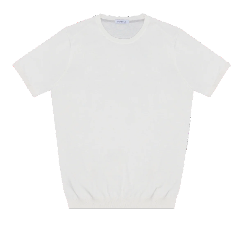 PEOPLE OF SHIBUYA TSHIRT IN MAGLIA PAKSE DONGQI BIANCO