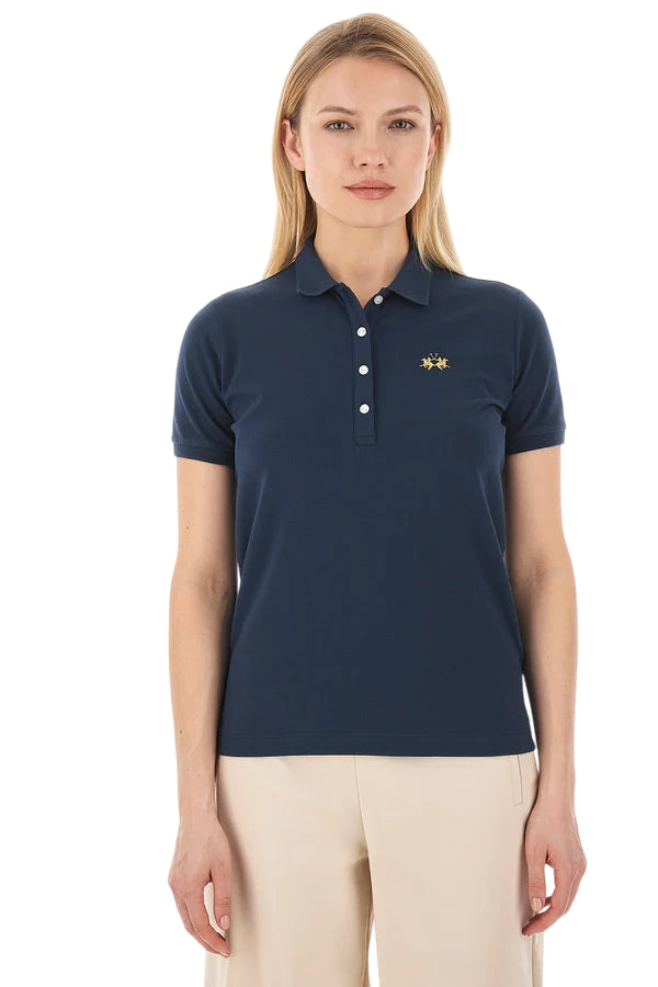 LA MARTINA POLO DONNA AMALIA REGULAR FIT BLU NAVY