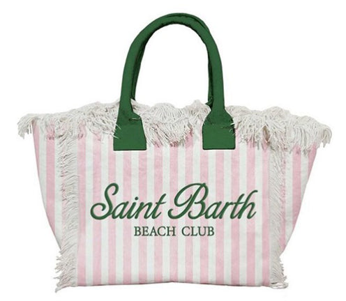 MC2 SAINT BARTH BORSA MARE VANITY A RIGHE ROSA
