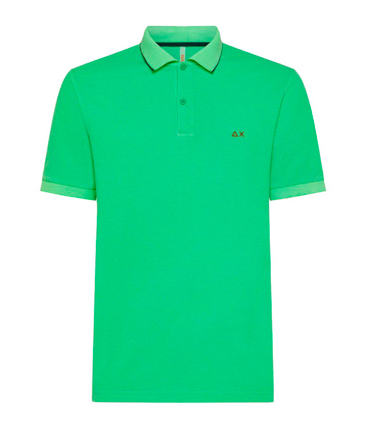 POLO SOLID VERDE FLUO