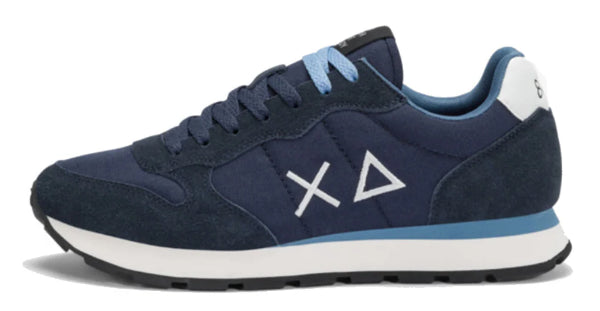 SUN68 SNEAKERS UOMO TOM SOLID Z45101 NAVY BLUE
