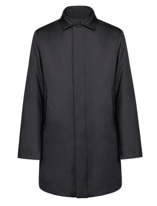 PEOPLE OF SHIBUYA TRENCH HOKKAIDO PM947 790 NAVY BLUE