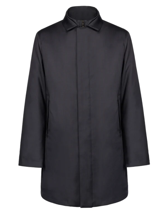 PEOPLE OF SHIBUYA TRENCH HOKKAIDO PM947 790 NAVY BLUE