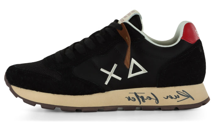 SUN68 SNEAKERS UOMO TOM VINTAGE GOLD EDITION COLORE NERO