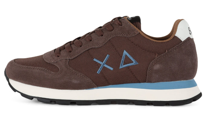 SUN68 SNEAKERS UOMO TOM SOLID MARRONE