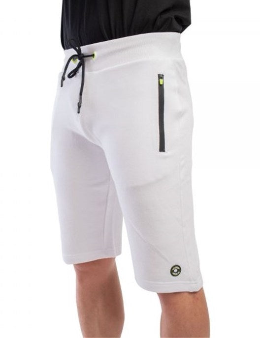 MARKUP BERMUDA IN FELPA TECH EDITION COLORE BIANCO
