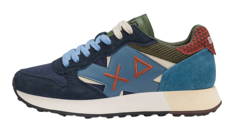 SUN68 SNEAKERS UOMO JAKI WINTER NAVY BLUE