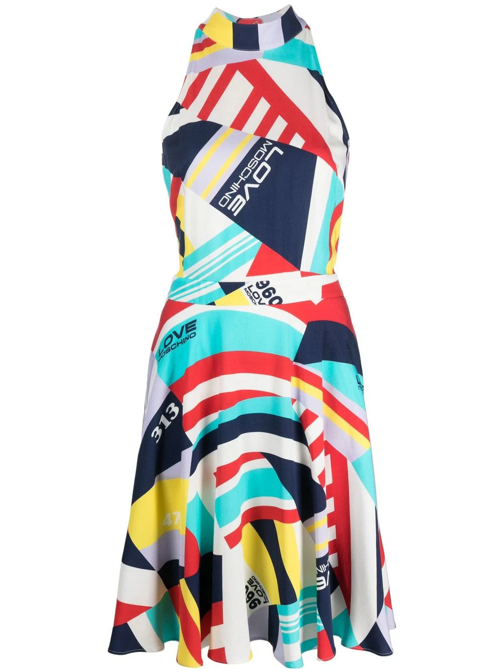 ABITO ALL OVER MULTICOLOR