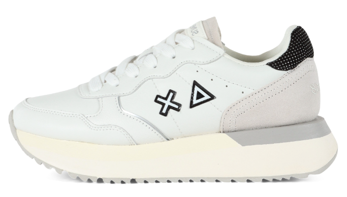 SUN68 SNEAKERS DONNA BIG ALLY Z45211 BIANCO PANNA