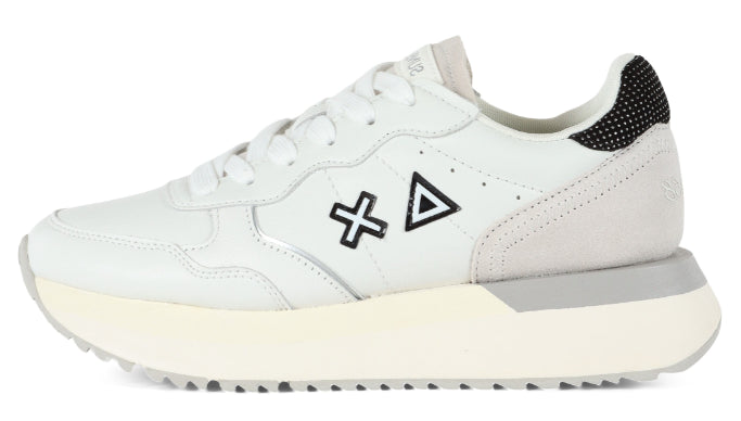 SUN68 SNEAKERS DONNA BIG ALLY Z45211 BIANCO PANNA